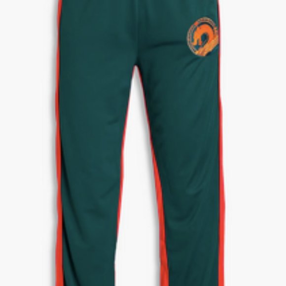 MCQ Track pants Two tone Stretch jersey Paneled Embroidered M - Picture 3 of 9